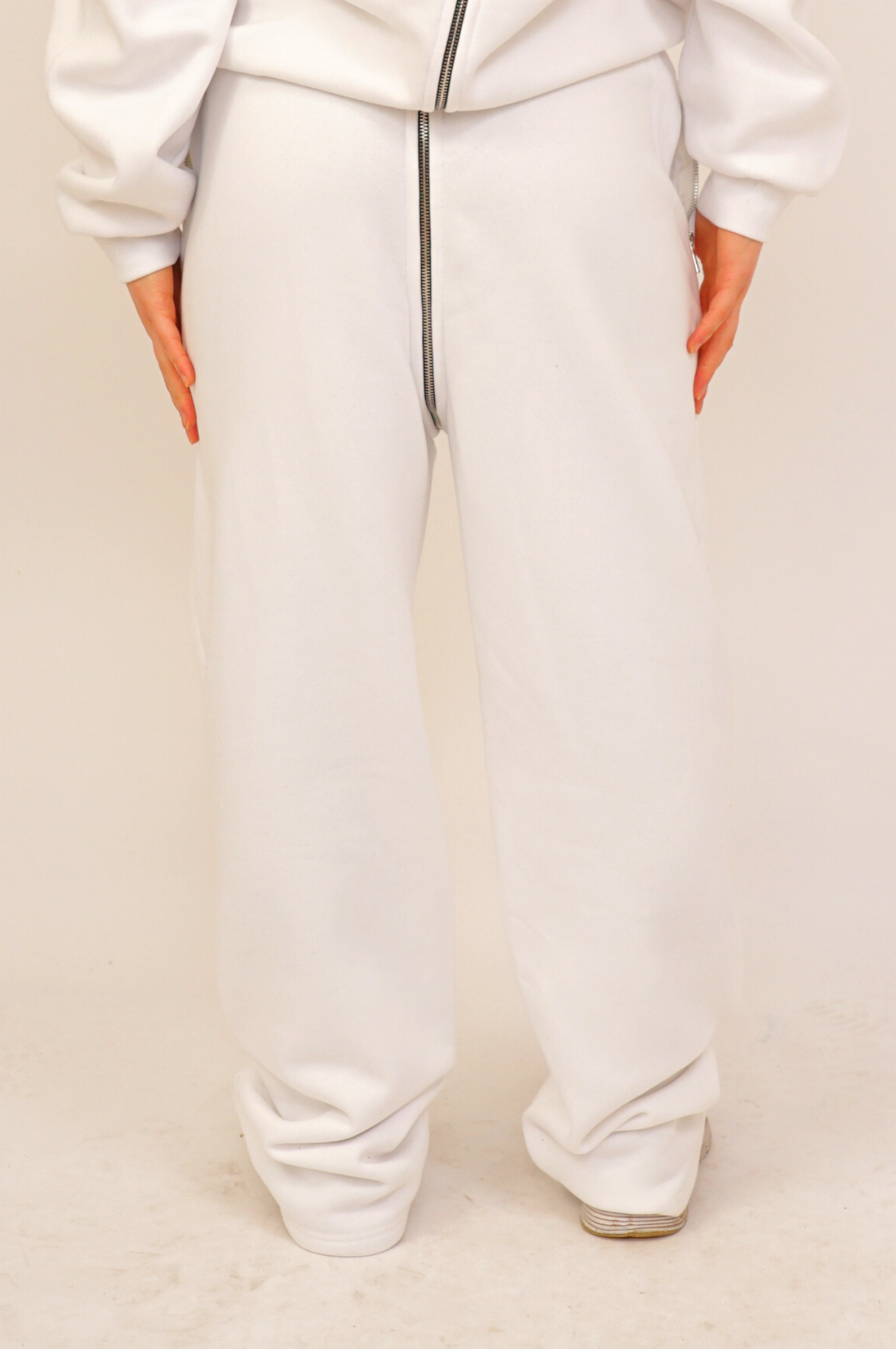 White twosides jogging