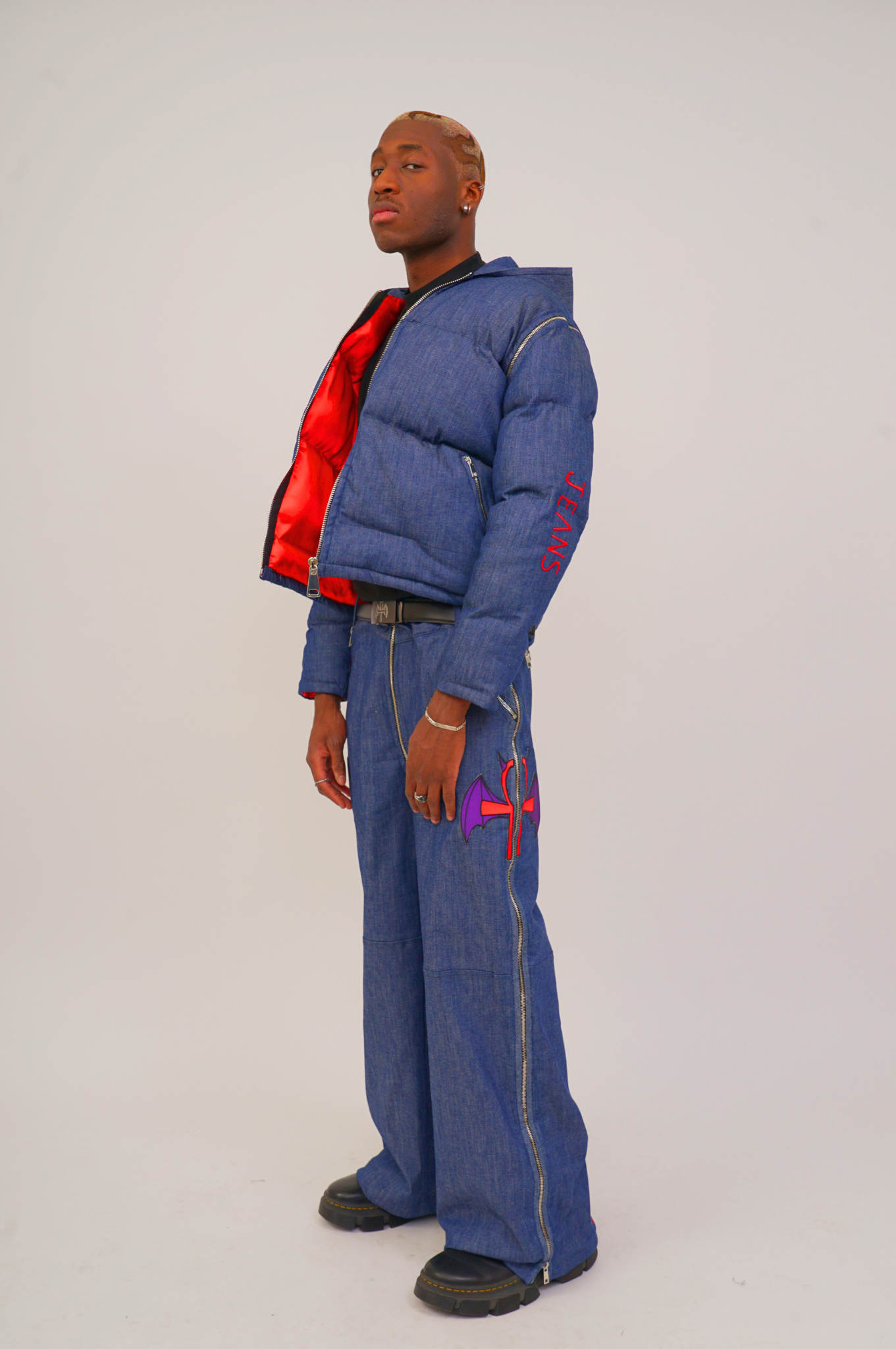 Demon baggy jeans