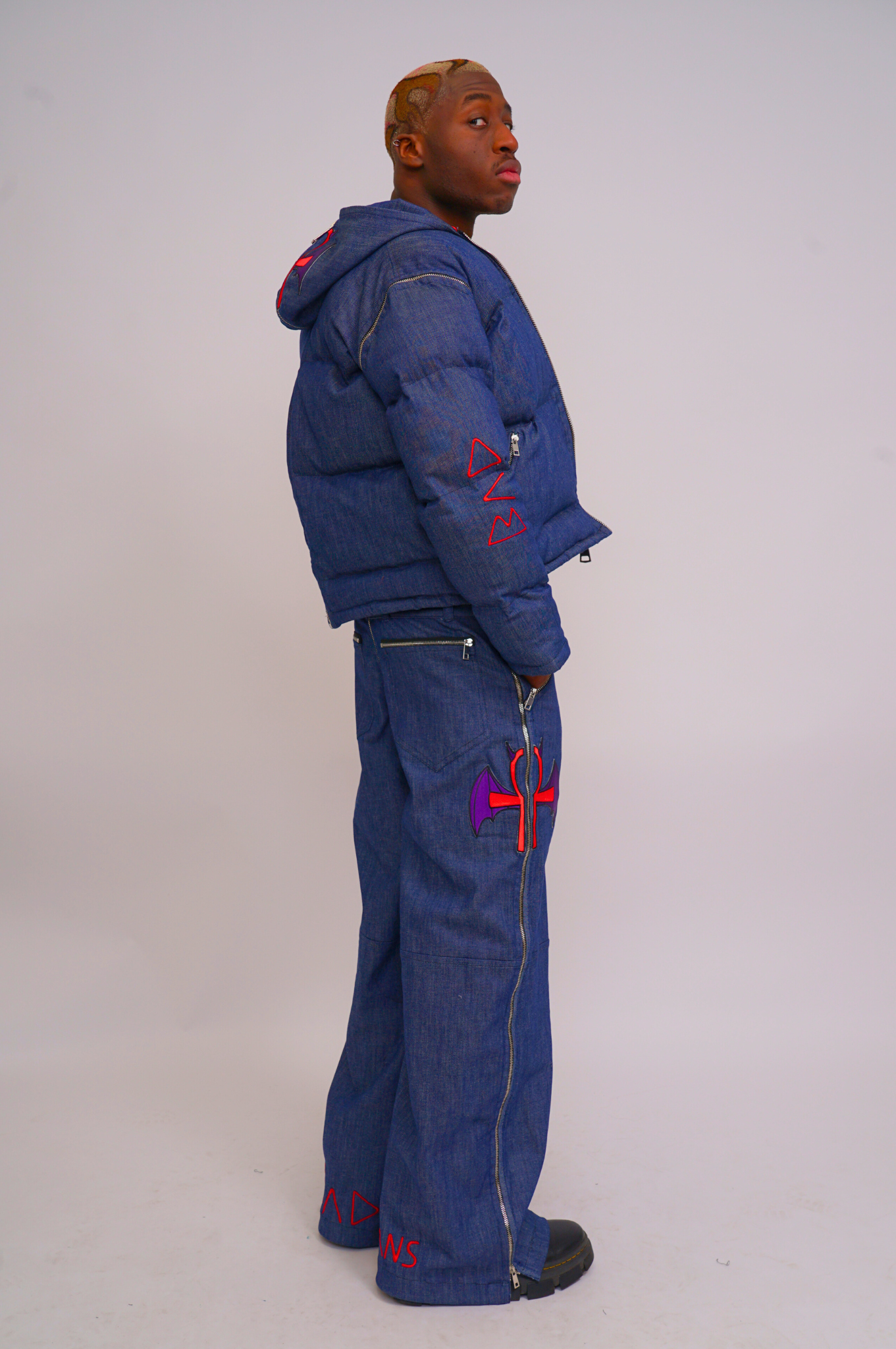Demon baggy jeans