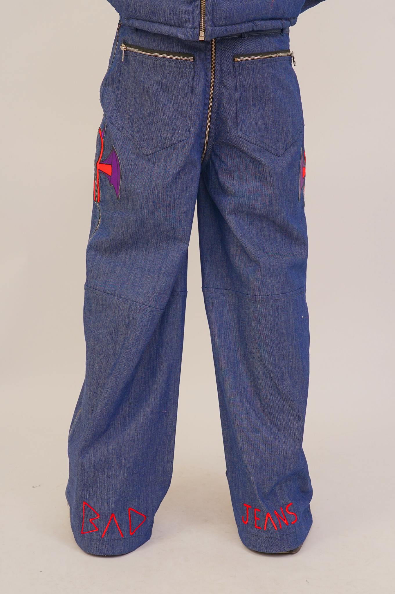 Demon baggy jeans