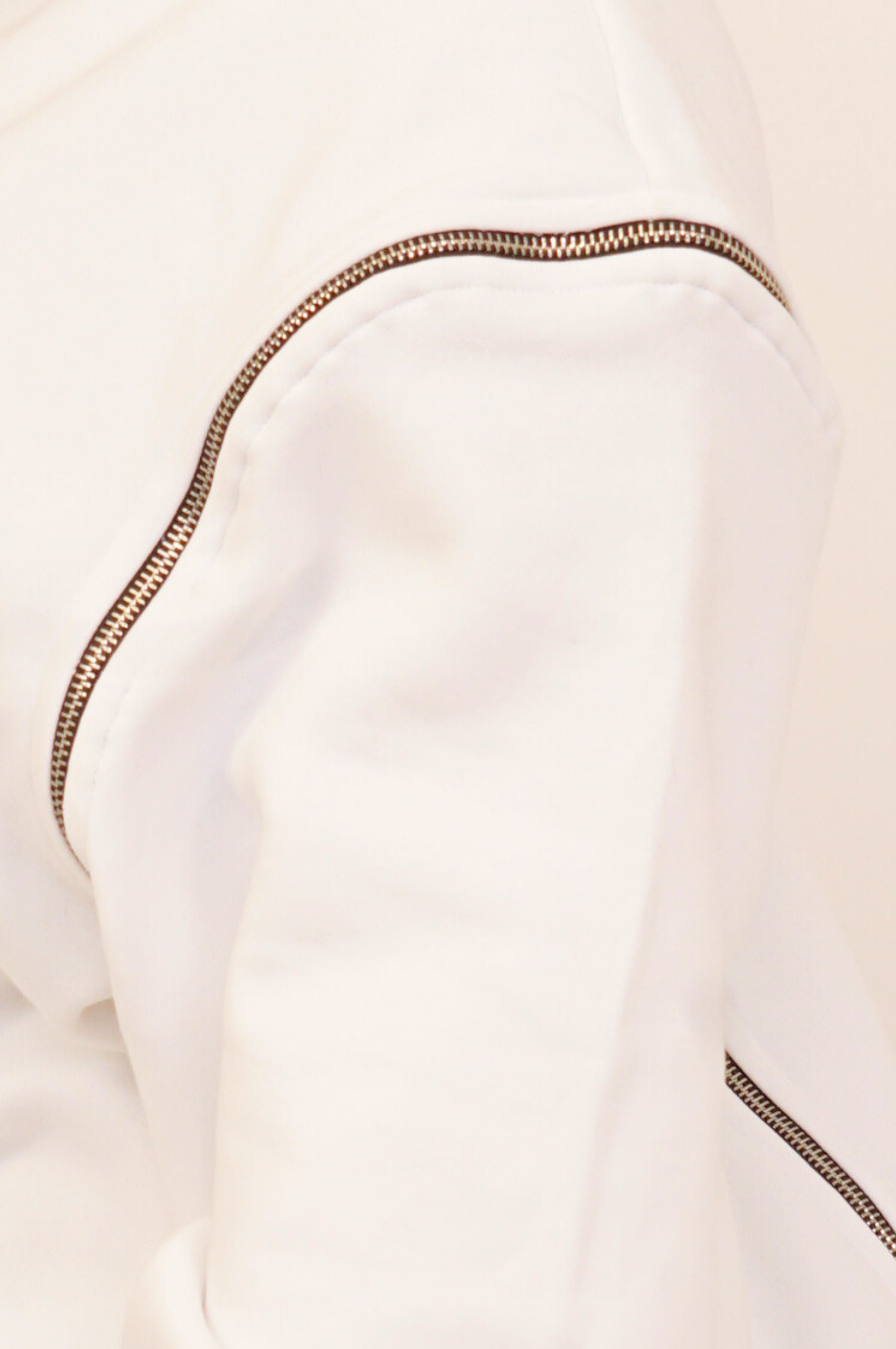White twosides hoodie