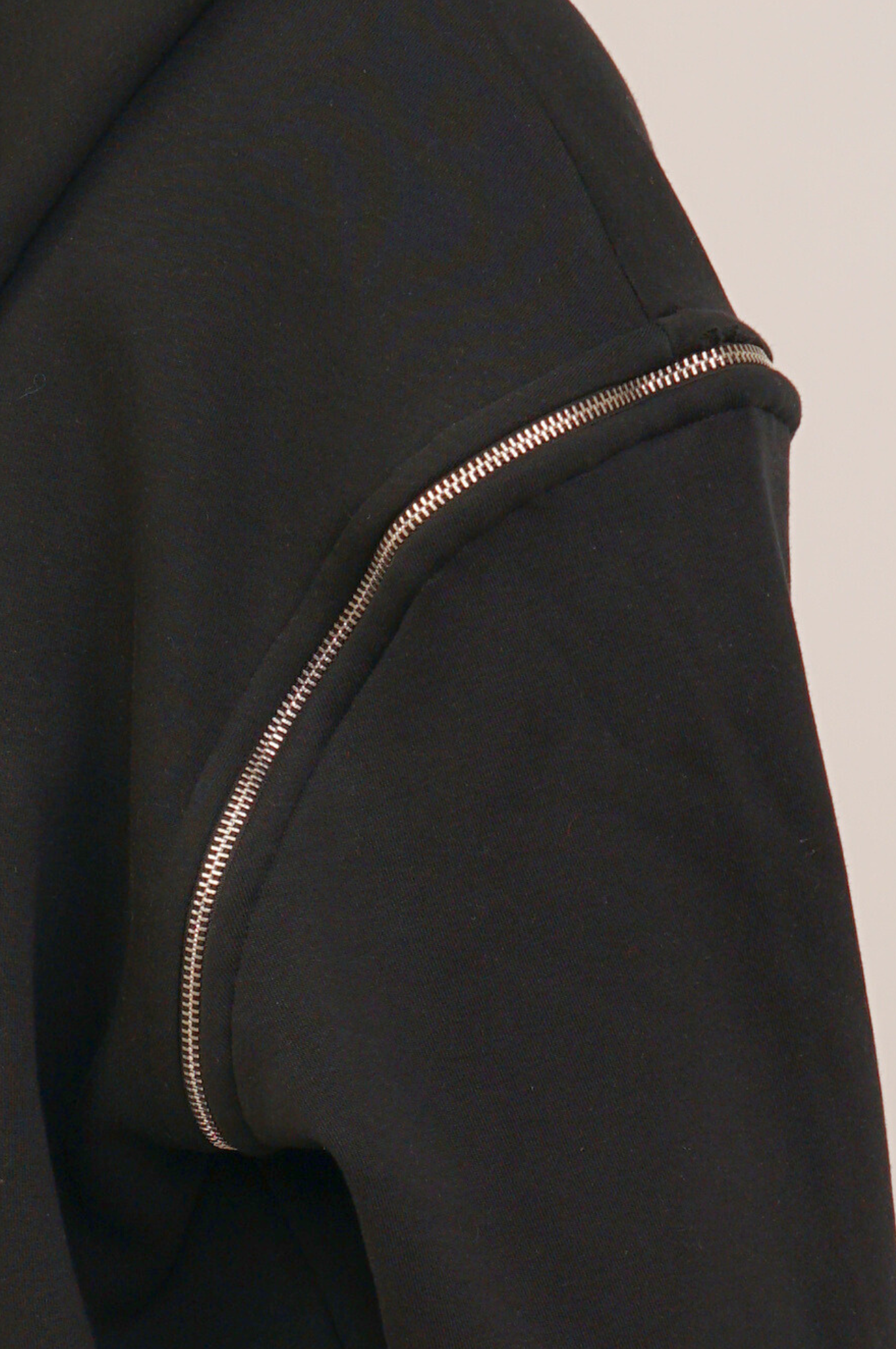 Black twosides hoodie