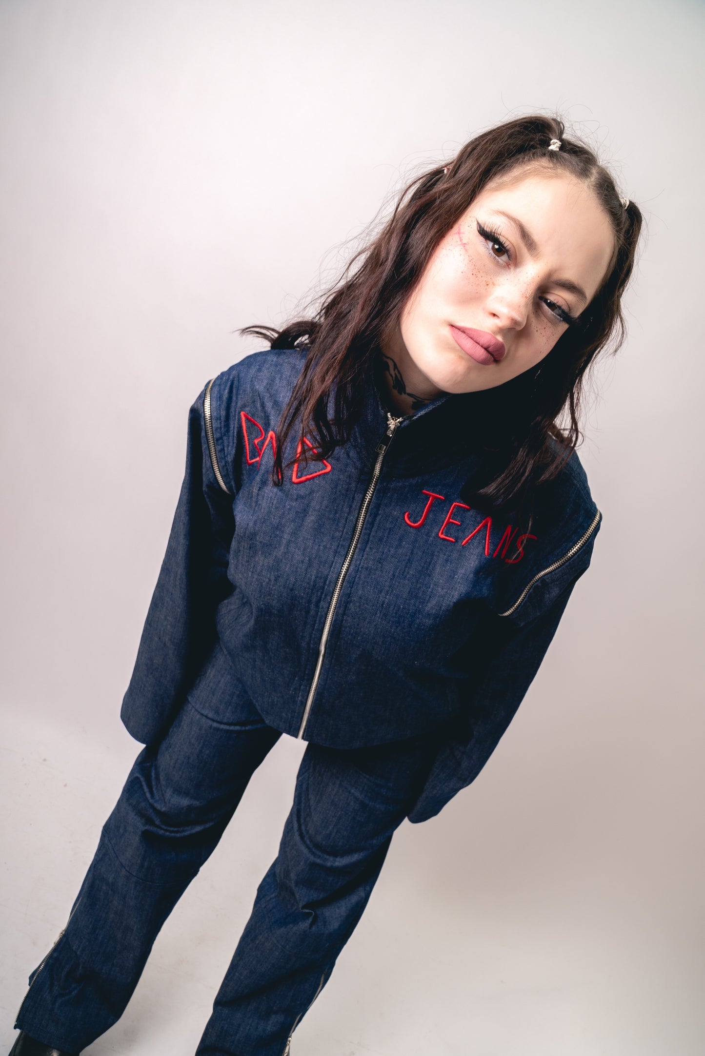 Demon Sleeveless jacket