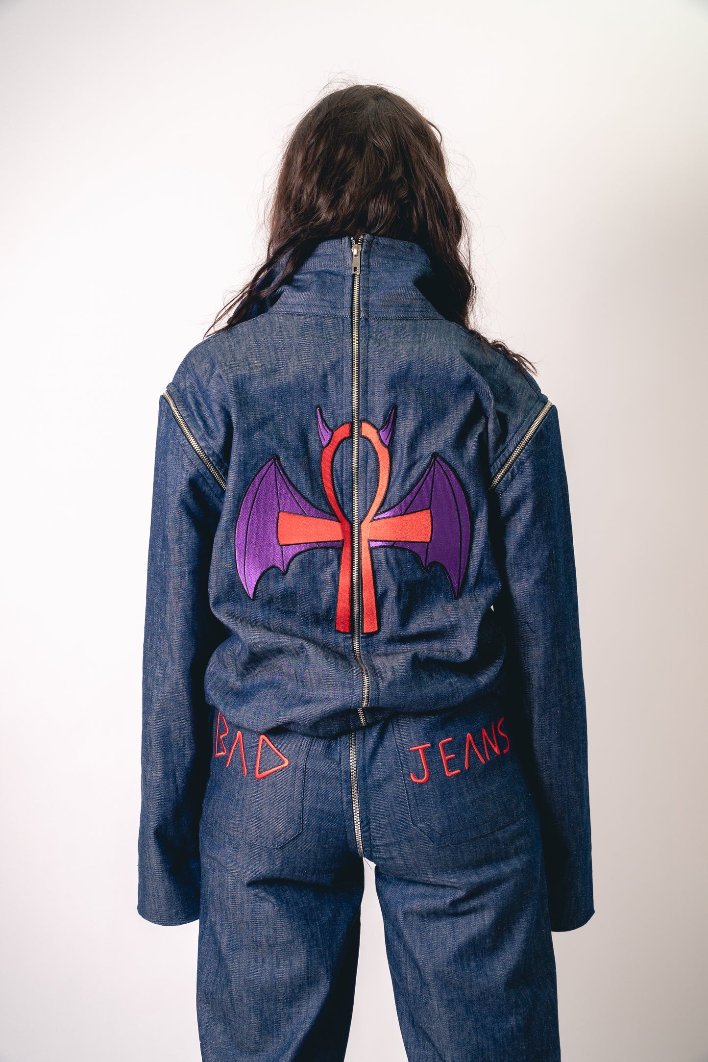 Demon Sleeveless jacket