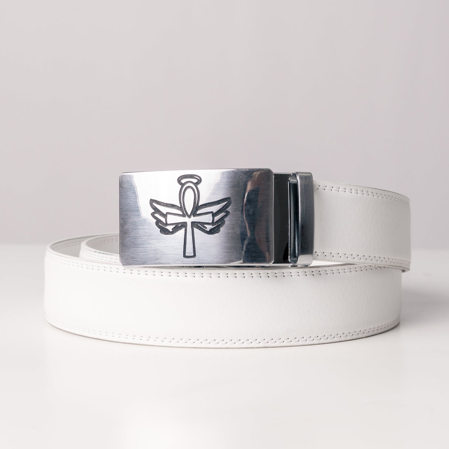 Leather belt