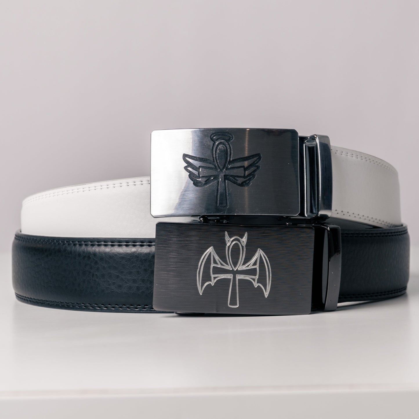 Leather belt